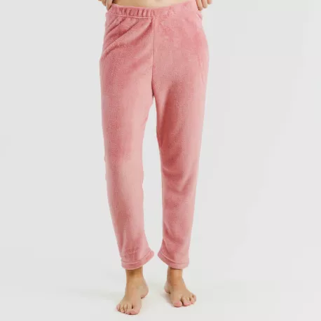 Pijama coral Etea malva