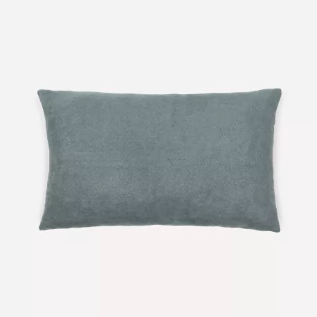 Almofada retangular 30x50 camurça Ante lisa