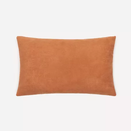 Almofada retangular 30x50 camurça Ante lisa