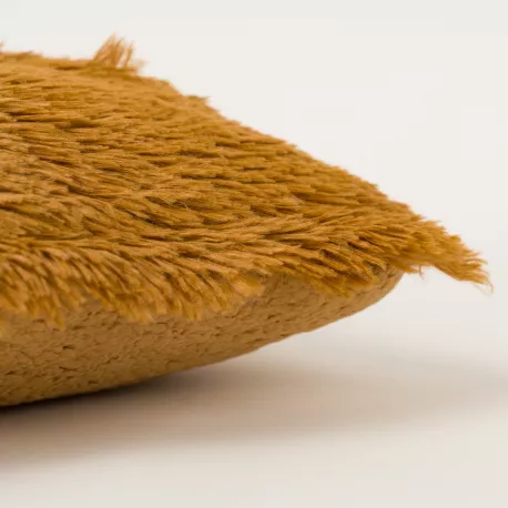 Almofada pelo sherpa lisa 45x45