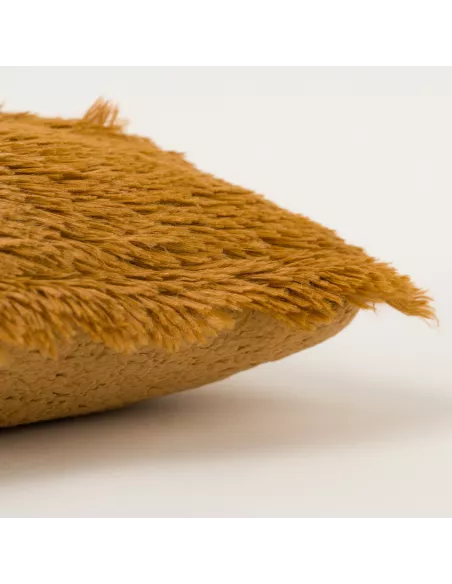 Almofada pelo sherpa lisa 45x45