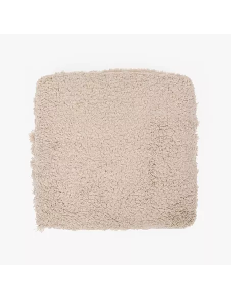 Almofada pelo sherpa lisa 45x45 Almofada pelo sherpa lisa 45x45