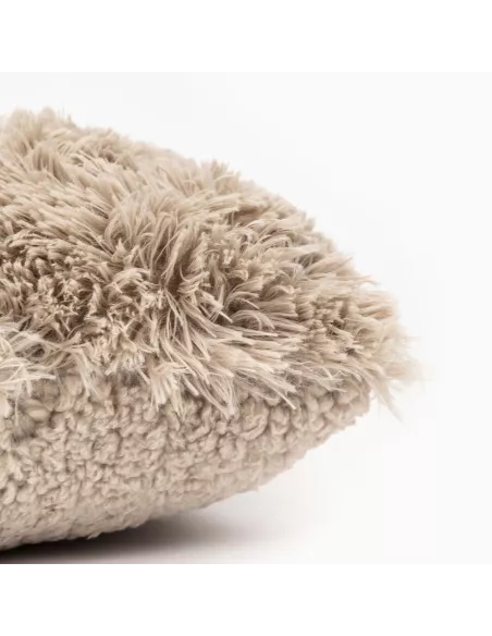 Almofada pelo sherpa lisa 45x45 Almofada pelo sherpa lisa 45x45