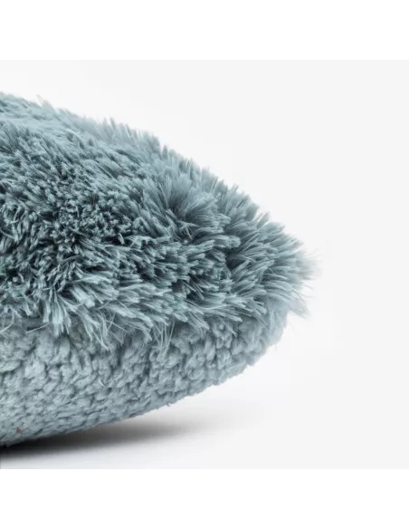 Almofada pelo sherpa lisa 45x45 Almofada pelo sherpa lisa 45x45