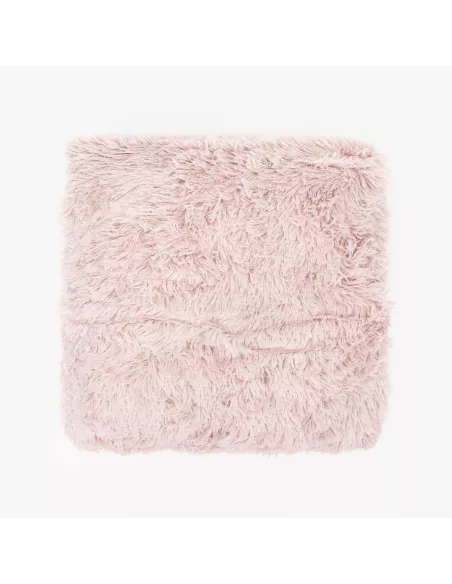 Almofada pelo sherpa lisa 45x45