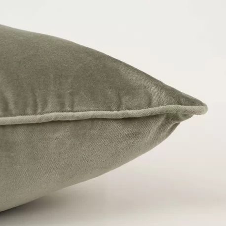 Almofada veludo algodão lisa