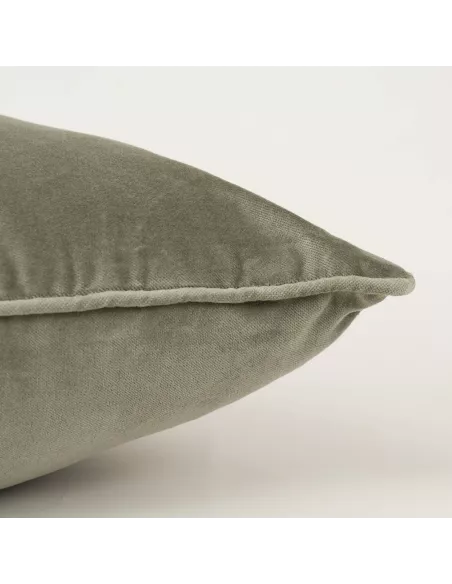 Almofada retangular 30x50 veludo algodão lisa