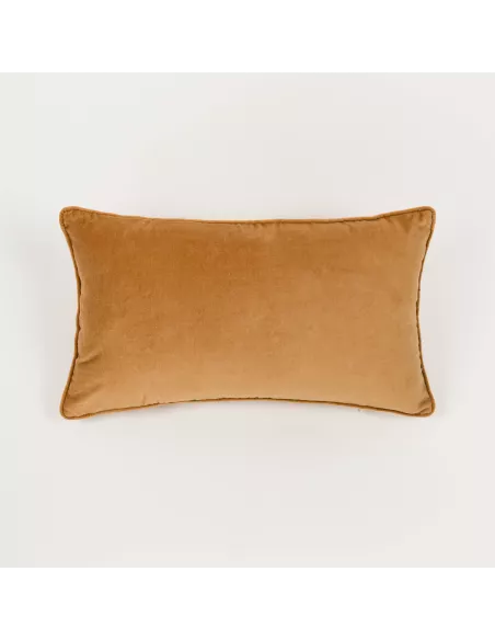 Almofada retangular 30x50 veludo algodão lisa
