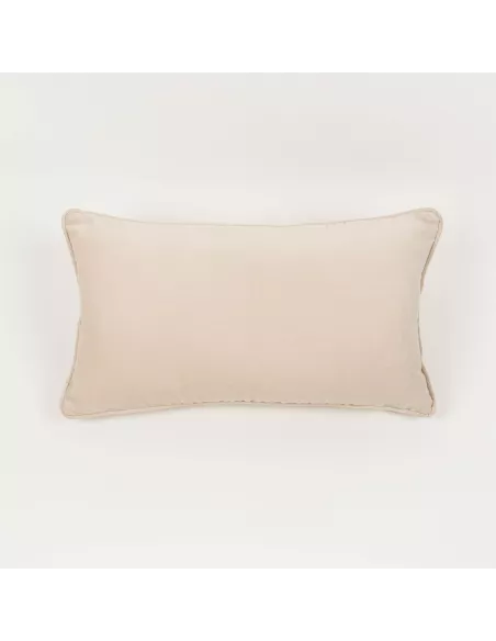 Almofada retangular 30x50 veludo algodão lisa