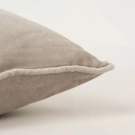 Almofada retangular 30x50 veludo algodão lisa