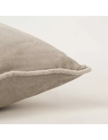 Almofada retangular 30x50 veludo algodão lisa