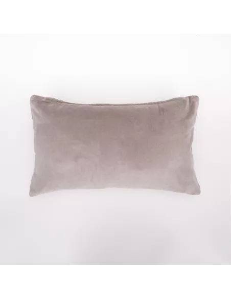 Almofada retangular 30x50 veludo algodão lisa