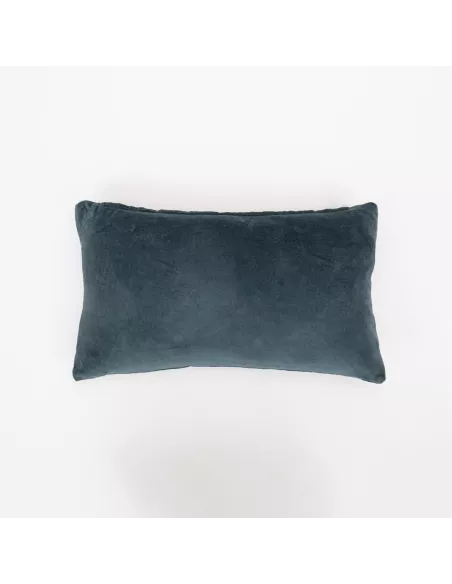 Almofada retangular 30x50 veludo algodão lisa