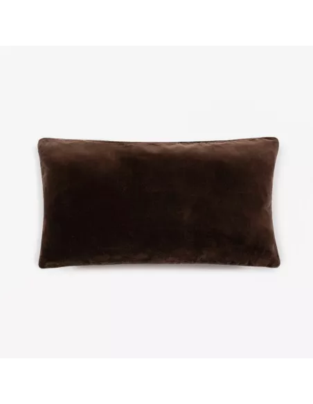 Almofada retangular 30x50 veludo algodão lisa