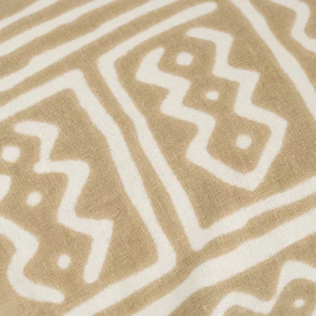 Almofada antimanchas Vinuesa arena 50x50