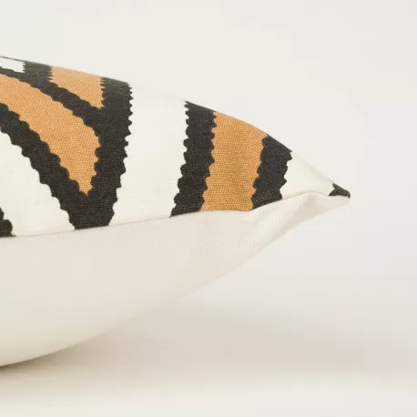 Almofada algodão Diamante bicolor lisa 45x45