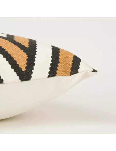 Almofada algodão Diamante bicolor lisa 45x45