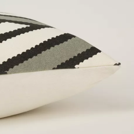 Almofada algodão Diamante bicolor lisa 45x45