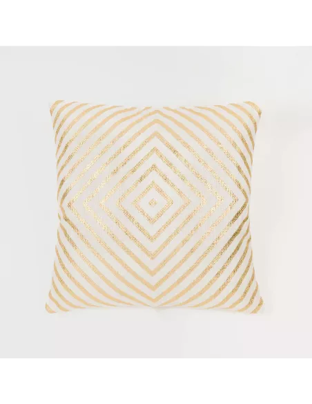 Almofada algodão Diamante lisa 45x45