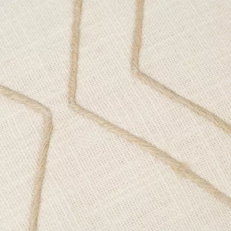 Almofada algodão Zig lisa 45x45