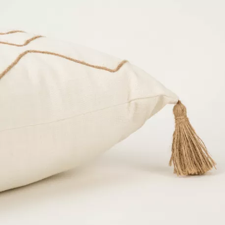 Almofada algodão Zig lisa 45x45