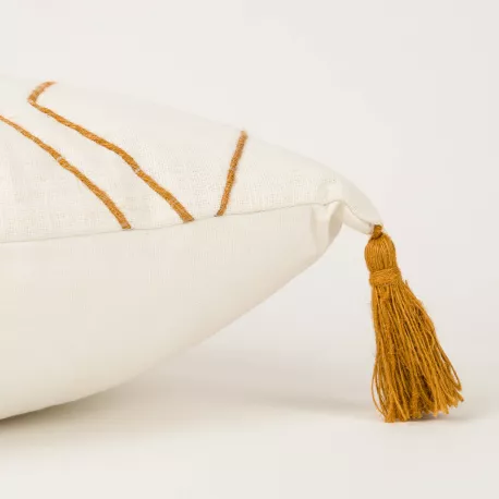 Almofada algodão Zig lisa 45x45