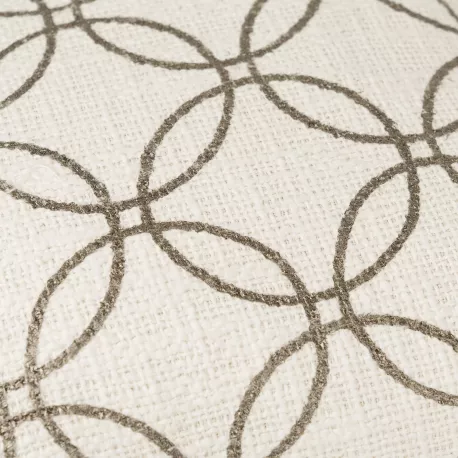 Almofada algodão Circulo lisa 45x45