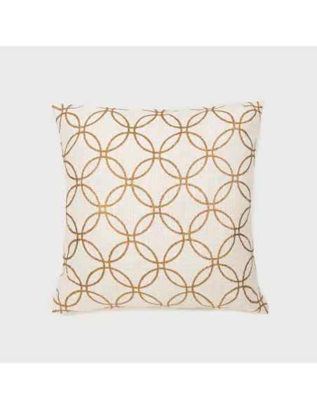 Almofada algodão Circulo lisa 45x45 Almofada algodão Circulo lisa 45x45