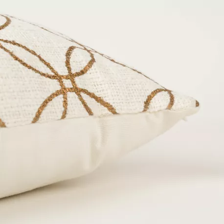 Almofada algodão Circulo lisa 45x45