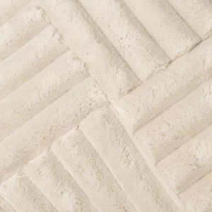 Almofada Pana pelo cruzado lisa 45x45 2