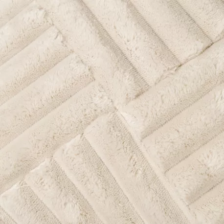 Almofada Pana pelo cruzado lisa 45x45