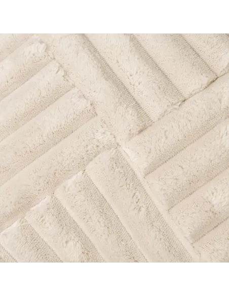 Almofada Pana pelo cruzado lisa 45x45