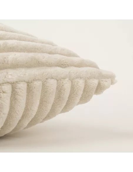 Almofada Pana pelo cruzado lisa 45x45