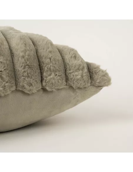 Almofada efeito pelo Raya lisa 50x50 Almofada efeito pelo Raya lisa 50x50