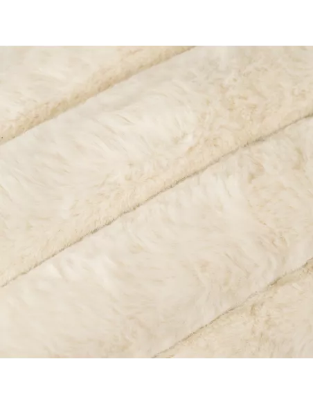 Almofada efeito pelo Raya lisa 50x50 Almofada efeito pelo Raya lisa 50x50