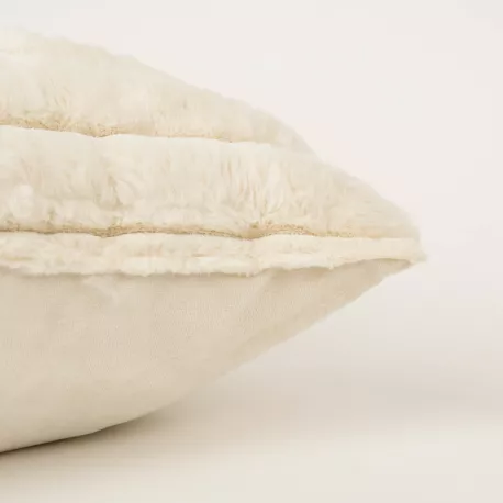 Almofada efeito pelo Raya lisa 50x50