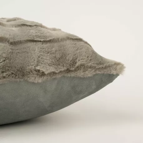 Almofada efeito pelo Ondas lisa 50x50