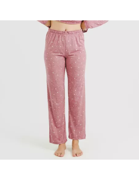 Pijama mulher soft Ambarina malva rosa Pijama mulher soft Ambarina malva rosa
