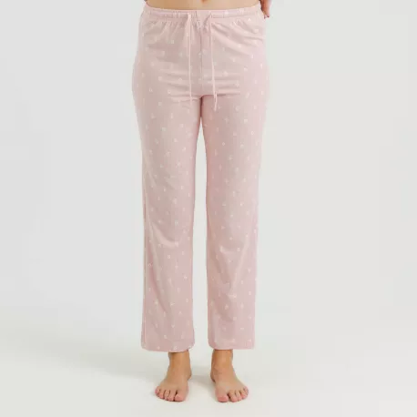 Pijama mulher soft Baby rosa palo