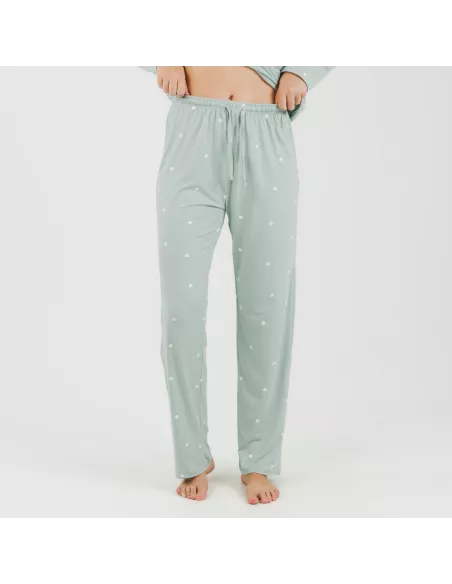 Pijama mulher soft Choer verde tiffany Pijama mulher soft Choer verde tiffany