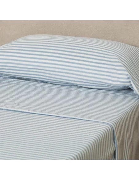 Jogo de lençóis térmicos Raya Leto azul indigo