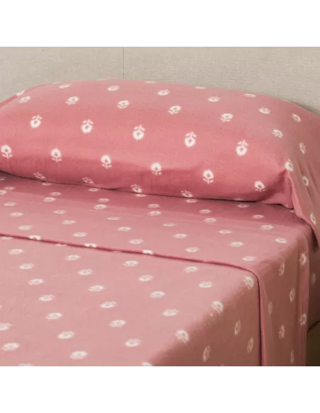 Jogo de lençóis térmicos Baby malva