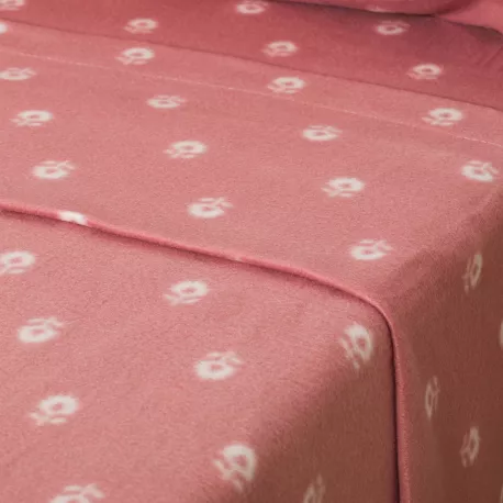 Jogo de lençóis térmicos Baby malva