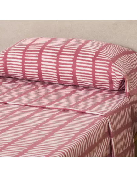 Jogo de lençóis térmicos Lemonade malva Jogo de lençóis térmicos Lemonade malva