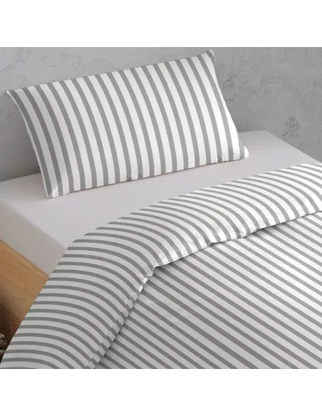 Capa de edredão algodão percal Raya Aviles verde caça