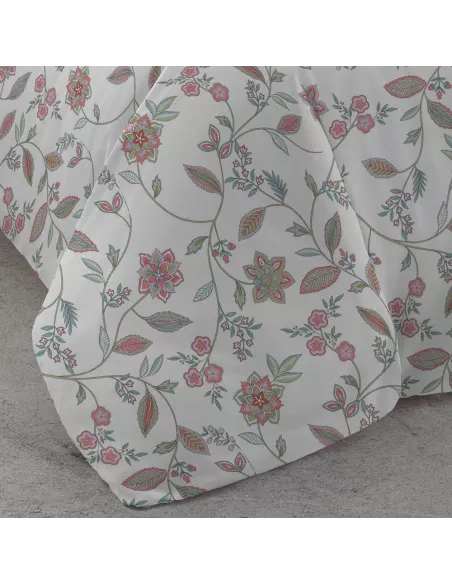 Capa de edredão algodão percal  Rosaura