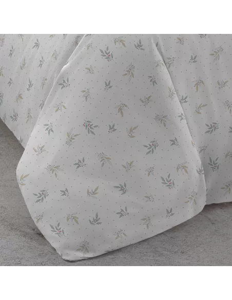 Capa de edredão algodão percal Denita Capa de edredão algodão percal Denita