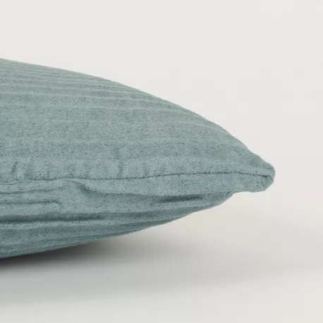 Almofada New Ondas camurça Ante lisa 50x50cm