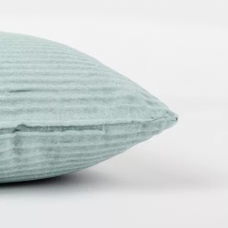 Almofada New Ondas camurça Ante lisa 50x50cm