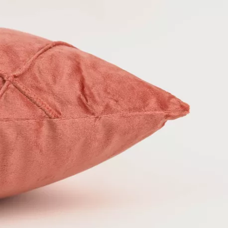 Almofada New Rombo veludo lisa 50x50